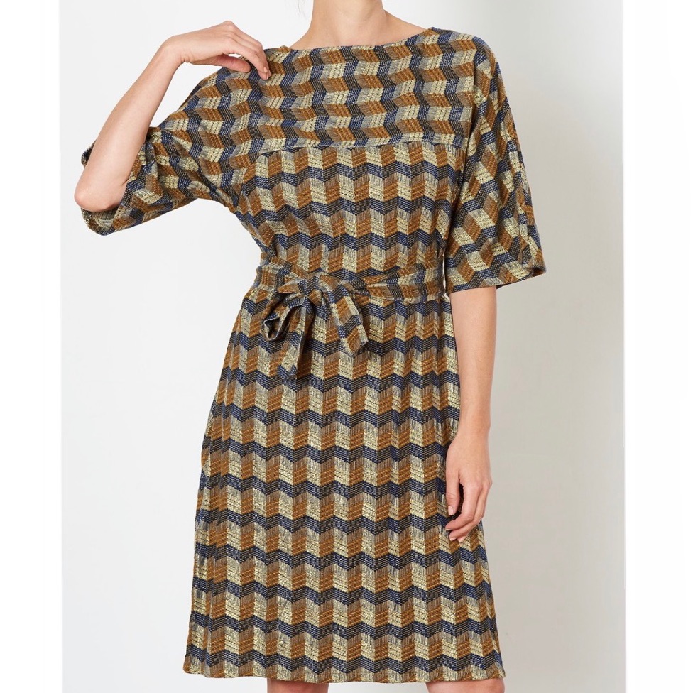 Ace & Jig Eleanor Dress In Casino - Size Xs